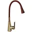 Смеситель для кухни DOMINO Dionis DDD-203SM-BR-R10 бронзовый с душевой насадкой для удобства и стиля - миниатюра 2
