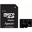 Карта памяти Apacer microSDHC 16GB Class 10 UHS-I +SD-адаптер - миниатюра 1