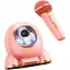 Портативная акустика DK MC-009+1 микрофон Pink [115809] - миниатюра 2
