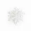 Снежинка одинарная 6 см - миниатюра 1