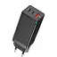 Швидкий зарядний пристрій Baseus Gan2 65 W блок живлення 2*type-C + USB - мініатюра 1