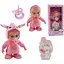 Пупс, 30 см, музыкальный чип, двигается, песня на английском языке, пустышка, набор украшений - миниатюра 1