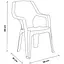 Стул садовый пластиковый Bica Alta графит - миниатюра 6