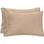 Набор наволочек LightHouse Sateen Stripe Brown 70х50 см коричневый 2 шт. (603951) - миниатюра 1