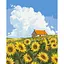 Картина за номерами Сонячна долина Hanna Rolinska Brushme 40x50 см кольорова 000276794 - мініатюра 1