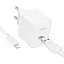 Сетевое зарядное устройство с кабелем Hoco CS11A Ocean single port charger set(iP) белый - миниатюра 1