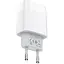 Зарядний пристрій Hoco C72A Glorious (1USB, 2.1А) White (6931474713018) + кабель Type-C - мініатюра 7