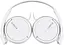 Наушники On-ear MDR-ZX110 3,5 мм mini-jack, белые Sony teh0019125 - миниатюра 3