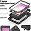 Чохол Rugged 3 Layers броньований протиударний з захистом Lenovo Tab M8 4th Gen TB300 Чорний - мініатюра 5
