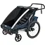 Дитяча коляска Thule Chariot Cross Double (Majolica Blue) (TH 10202023) - мініатюра 1