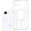 Чехол Clear Case with MagSafe для Apple iPhone 16e Transparent AAA [138722] - миниатюра 3