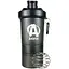 Шейкер Universal Nutrition Animal Smart Shaker (3-х компонентний), 600 мл - Black - миниатюра 1