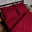 Комплект постільної білизни Moon&Star Бязь Gold Люкс Burgundy Charm King Size 220x240 наволочки 2х50х70 - мініатюра 5