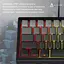 Клавіатура Ajazz AK650 Day Dream switches Gradient Black Gray (AK650-DD-BG) - мініатюра 12