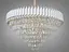 Стильна новинка, кришталева люстра великого діаметру, 18 ламп - мініатюра 2