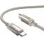 Дата кабель Hoco X117 Star Type-C to Type-C 60W (1m) Gold - мініатюра 2