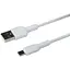 Мережевий зарядний пристрій Ridea RW-11011 Element Auto-ID USB - microUSB 2.1 A White - мініатюра 4