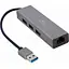 Сетевая карта Cablexpert USB A-AMU3-LAN-01 (A-AMU3-LAN-01) - миниатюра 1