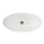 Раковина Adamant умивальник ANDERE NEW штучний камінь овальна без переливу білий - мініатюра 7