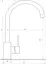 Змішувач для кухні Topaz Corsica TC 8809-H48-W-S Білий матовий - мініатюра 3
