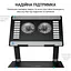 Охлаждающая подставка для ноутбука до 15.6 дюймов OfficePro LS-122-B 2xfans Alloy Aluminum Black - миниатюра 8