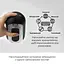 Вібромастурбатор Tenga Flip Zero Electronic Vibration Black, змінна інтенсивність, розкладний - мініатюра 4