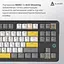 Клавіатура Ajazz AK870 V2 Flying Fish switches Black Gray Yellow (AK870-V2-FF-BGY) - мініатюра 12