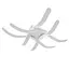 Люстра потолочная Brille светодиодная 128W WW WH (BL-541C/4) - миниатюра 1