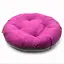 Лежак Zoo-hunt пончик круглий для собак та котів Магнус рожевий №3 90х14 см - мініатюра 1