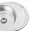 Кухонна мийка з нержавіючої сталі Platinum декор 5745 (0,6/170 мм), R, Decor - мініатюра 4