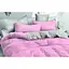 Комплект постельного белья Versailles VS-BM2.5-209 евро микрофибра серо-розовый (147136) - миниатюра 1