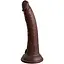 Фалоімітатор King Cock Elite 7” Dual Density 21 см коричневий - мініатюра 1
