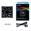 Вентилятор Lian Li Uni Fan TL Wireless LCD 120-1 Reverse Black (G99.12RTLLCD1W1B.00) - миниатюра 9
