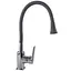 Смеситель для кухни Globus Lux BONN GLB-0203SA-G03 одноручный с душевой насадкой серый для удобного использования - миниатюра 2