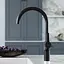 Змішувач для кухні Damixa Eclipse black DX310720300 Чорний матовий - мініатюра 3