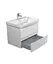 Тумба Мойдодир Unik 70-A Белый с умывальником Vivace 70 Белый - миниатюра 3