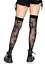 Панчохи Leg Avenue 420 Net thigh highs Black - мініатюра 2