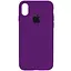 Чехол Epik Silicone Case Full Protective AA для Apple iPhone X/XS 5.8 Фиолетовый/Ultra Violet - миниатюра 1