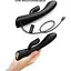 Вибратор-кролик с подогревом Dorcel Flexi Rabbit Black гибкий ствол - миниатюра 5