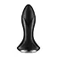 Анальна пробка Satisfyer Rotator Plug 1+ 12.8 см (чорний) - мініатюра 6