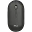 Мышь беспроводная Trust Puck Rechargeable Black (24059) - миниатюра 1