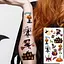 Набор детских временных татуировок "Хэллоуин" kids-tatto-halloween-set-30 - миниатюра 3
