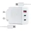 Сетевое зарядное устройство для Samsung T6530 65W Type-C to Type-C High c0py Белый - миниатюра 1