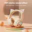 Навушники Onikuma Cat Ear Bluetooth Wireless Gaming Headset B5, BT5.3, AUX, 1000mAh, Type-C, 55H, RGB, ivory - мініатюра 10