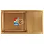 Кухонная мойка Mixxus MX7844-200-x1.2-PVD-Gold MX0563, Золотой - миниатюра 1