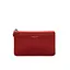 Кожаная монетница / мини-косметичка 3.0 красная краст - миниатюра 5