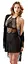 Комплект Cottelli Collection Lingerie Chemise Set L черный - миниатюра 2