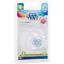 Пустышка Canpol babies Newborn baby силиконовая круглая 6-18 мес. голубая (22/563_blu) - миниатюра 3