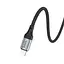 Кабель Hoco X102 Fresh charging data cable iP чорний - мініатюра 3