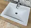 Умивальник VBI Bagnara 60 white врізний VBI-018062, Білий - мініатюра 2